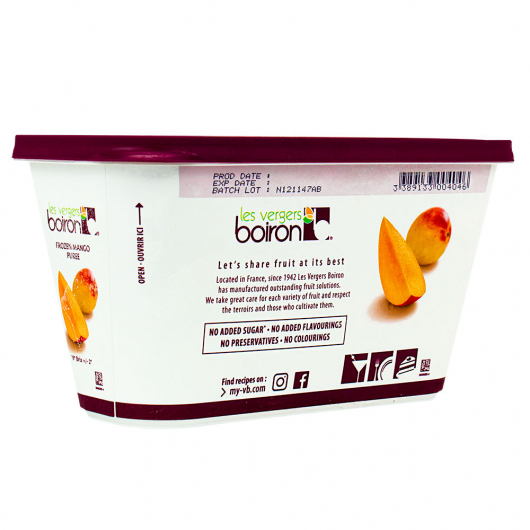 Frozen Mango Fruit Puree