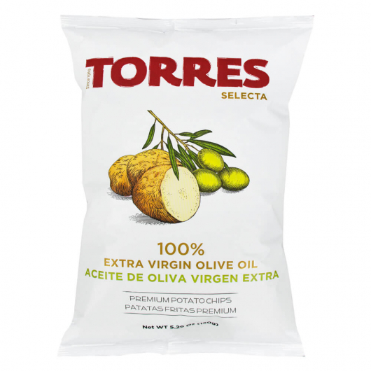 Potato Chips in Extra Virgin Olive Oil