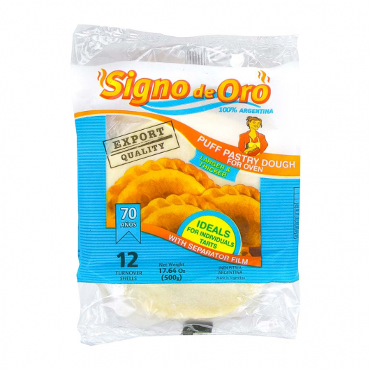 Empanada Disc Medium Hojaldre