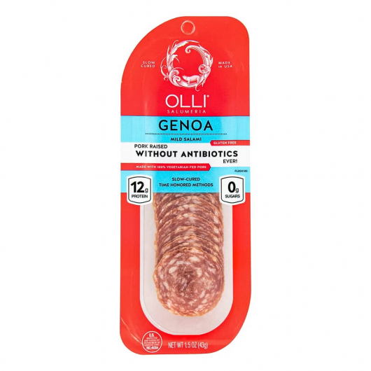 Pre-sliced Genoa Salami Chub