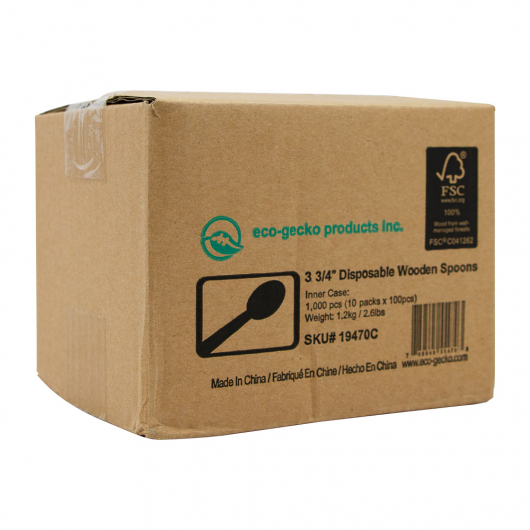 Wooden Heavy Weight Wooden Taster Spoon Weight 3.75"