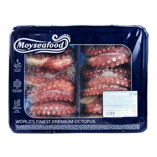 Cooked Octopus Tentacles 2oz-4oz