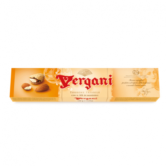 Hard Torrone with Almonds