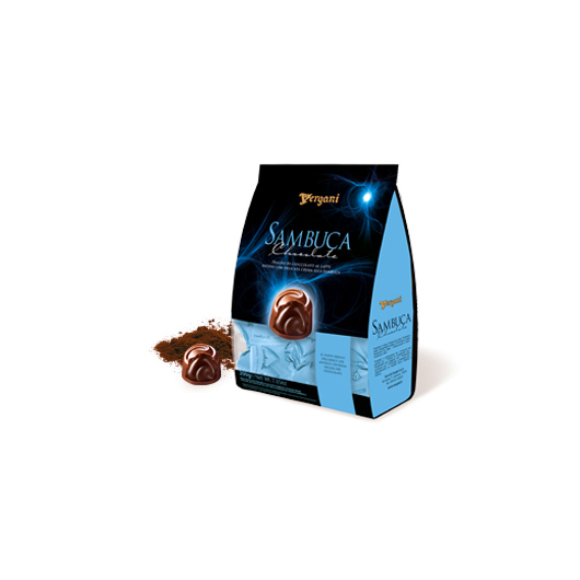 Dark Chocolate Truffles Filled with Sambuca Cream