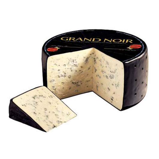 Grand Noir Blue Cheese with Black Wax Coating