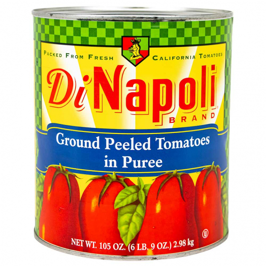 Peeled Ground Tomatoes in Puree