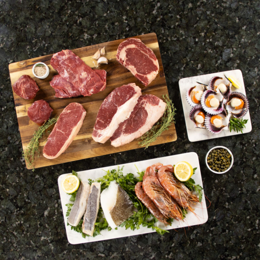 Premium by Land & Sea Surf N' Turf Box