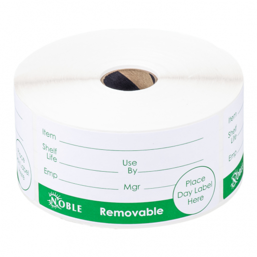 Removable Use By Labels 2" x 4"