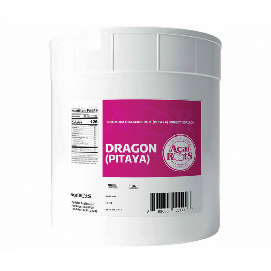 Pitaya and Dragon Fruit Sorbet