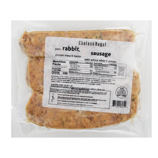 Rabbit Sausage with White Wine