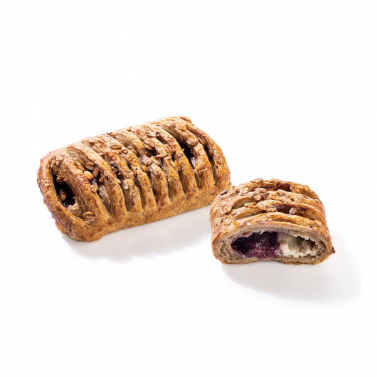 Blueberry Quark Granola Roll