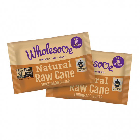 Raw Cane Sugar Packets