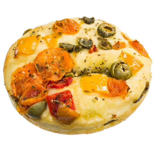 Focaccia Rounds Mediterranean Style 4.9" Round