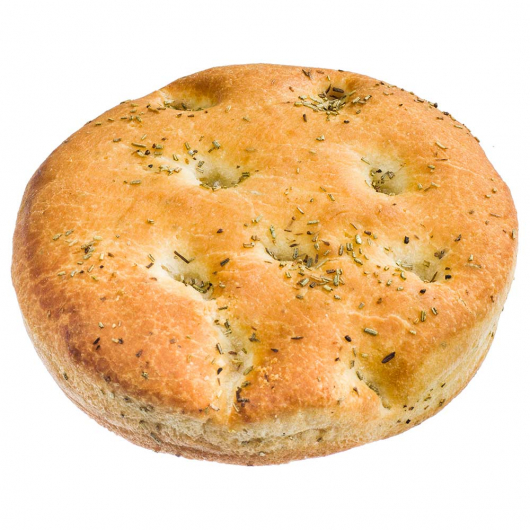 Focaccia Rounds with Rosemary 4.9" Round