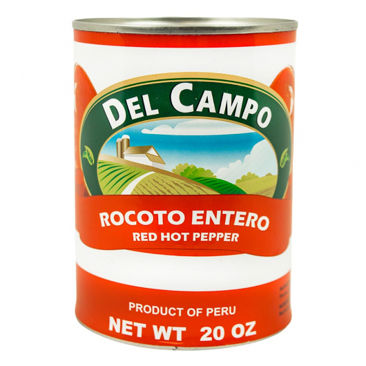 Inca Whole Rocoto Peppers in Brine, 20 oz Can