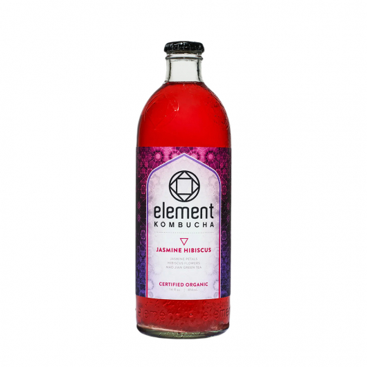 Organic Jasmine Hibiscus Kombucha