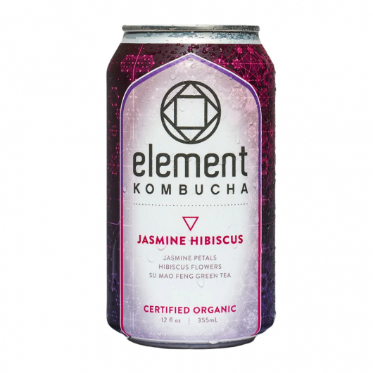 Organic Jasmine Hibiscus Kombucha