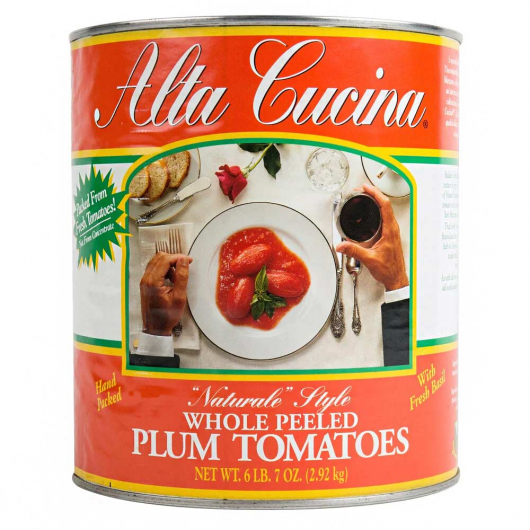 Whole Peeled Plum Tomatoes