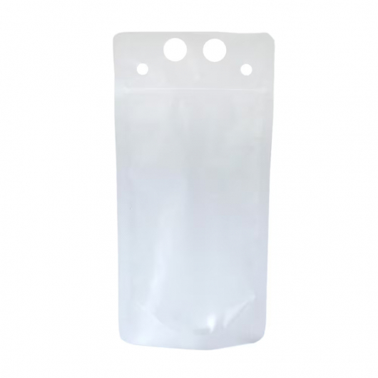 10 oz Plastic Beverage Pouch