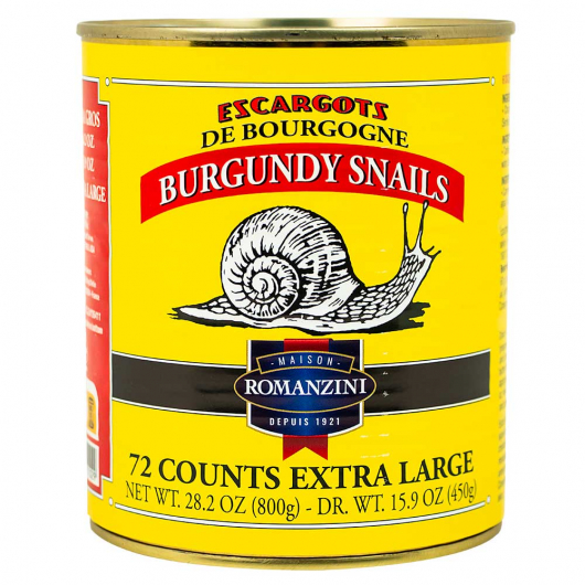 Burgundy Helix Snails Whole - Extra Large