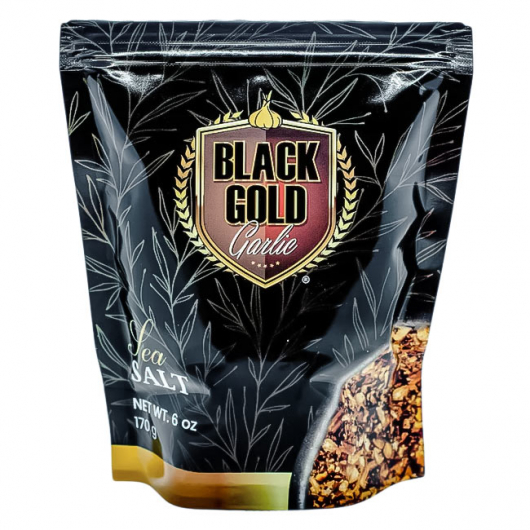 Texas Black Garlic Sea Salt