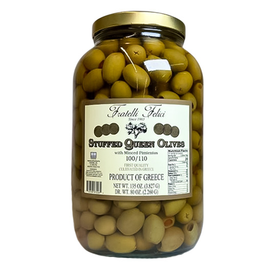 Pimento Stuffed Queen Olives