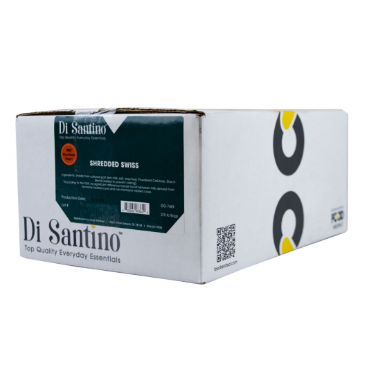 Feather Shredded Swiss Hormone Free