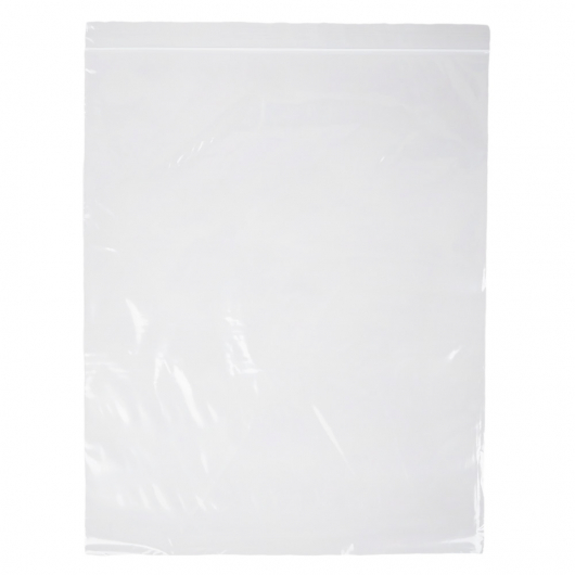 2-Gallon Zip Top Clear Plastic Freezer Bags 12" x 15"
