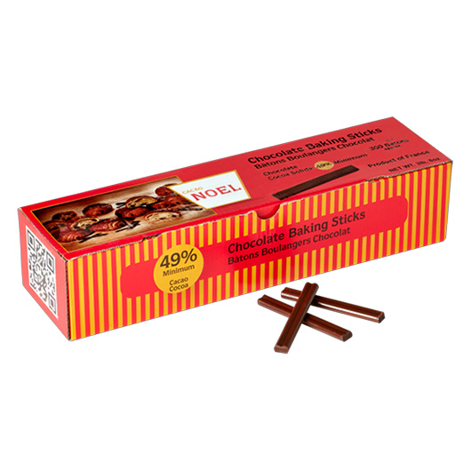 Dark Chocolate Batons 49%