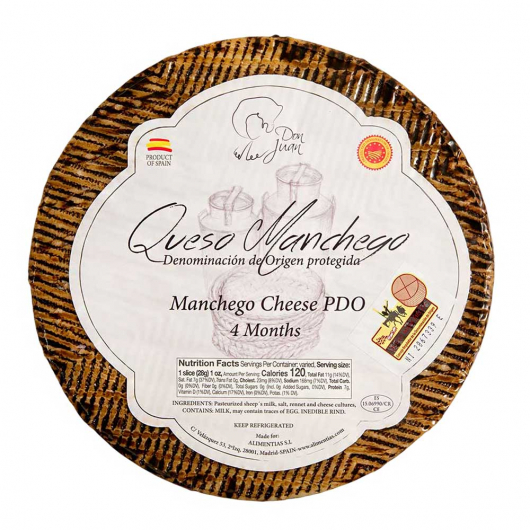 Manchego DOP 4 Mo