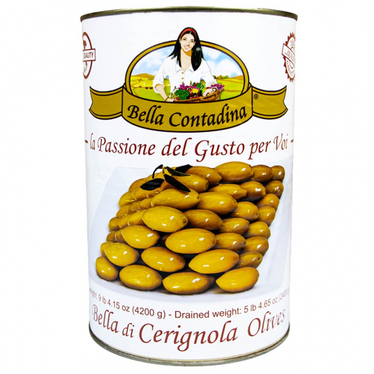 Cerignola Green Olives - With Pits