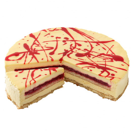 Raspberry Passion Fruit Cake