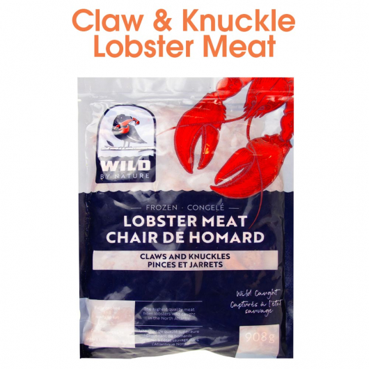 Cooked Lobster Meat - Claw, Knuckle - Nova Scotia - 1 Package