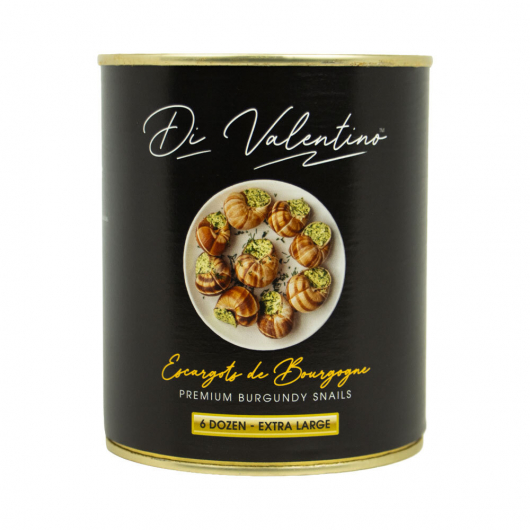 Burgundy Snails Whole - Extra Large 72 ct - Case of 6