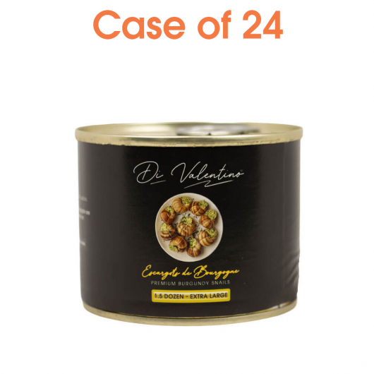Burgundy Snails Whole - Extra Large 18 ct - Case of 24