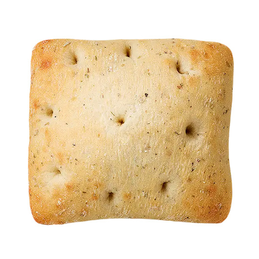Rosemary Focaccia Bread Sandwich Squares