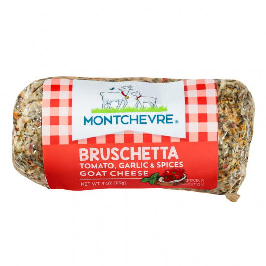 Bruschetta Goat Cheese Log
