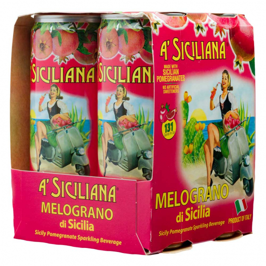 Sicilian Pomegranate Soda