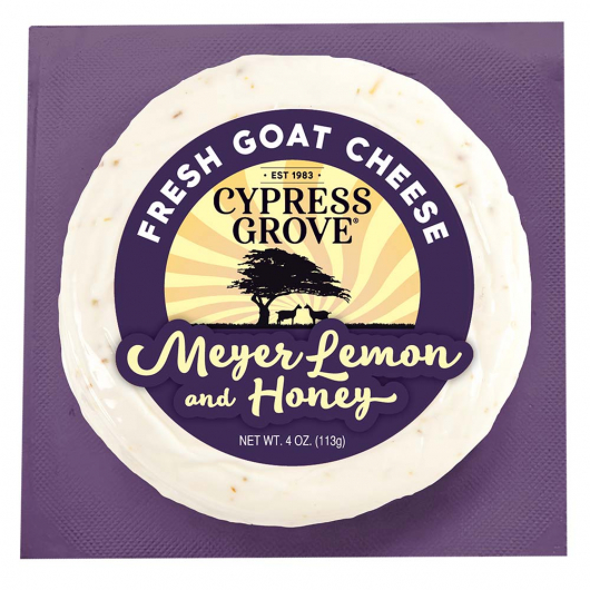 Meyer Lemon and Honey Goat Cheese