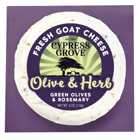 Olive and Herb Goat Cheese