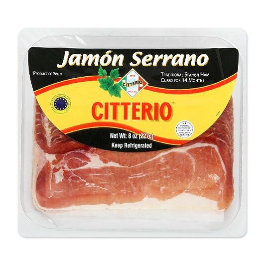 Jamon Serrano 14 mo - Pre-Sliced
