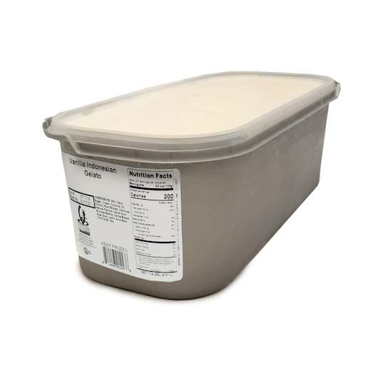 Indonesian Vanilla Gelato