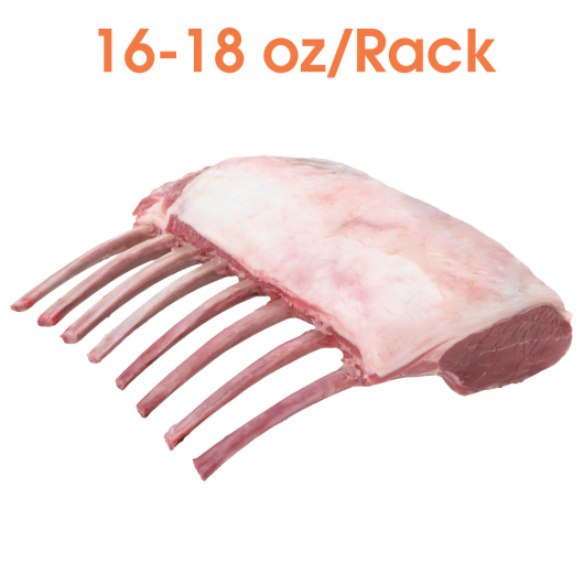 Lamb Frenched Rack 16/18 oz - Uruguay