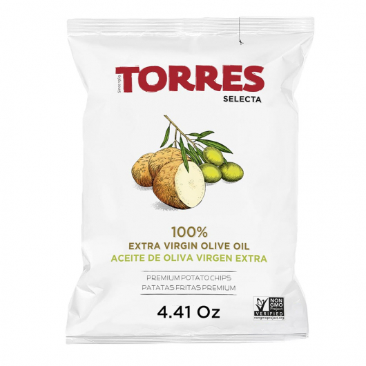 Potato Chips in Extra Virgin Olive Oil