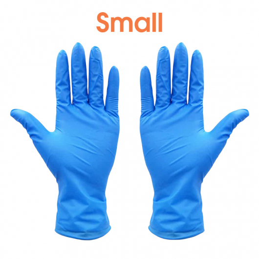 Small Powder Free  Nitrile Gloves 100 ct