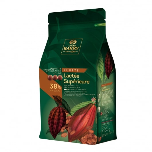 Cacao Barry Lactee Superieure 38.2% Milk Chocolate Pistoles