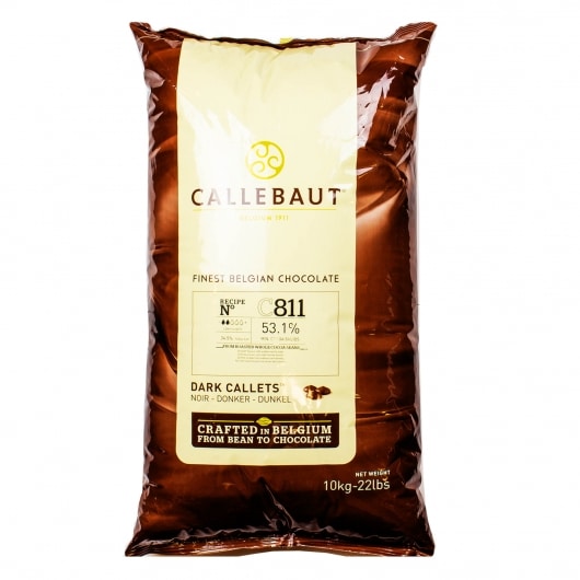 Callebaut 52.3% Dark Chocolate Callets