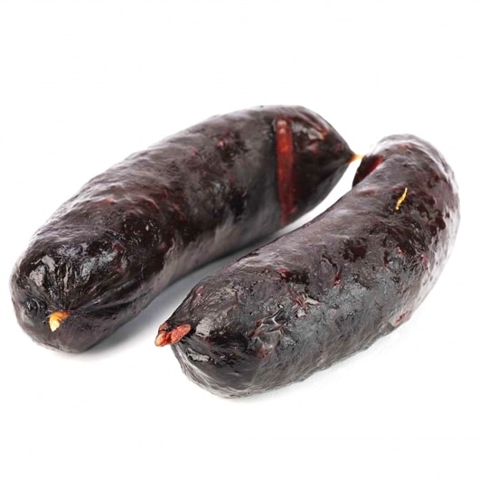 Morcilla de Cebolla Blood Sausage with Onion Spanish Style