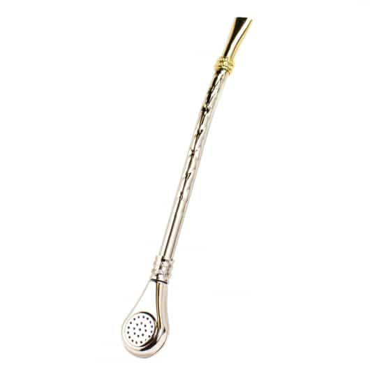 Bombilla Metal Straw Curved