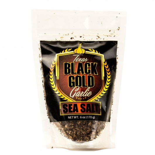 Texas Black Gold Garlic Sea Salt